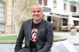 Javier Sirvent, en Almería