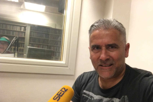 Pepe Morales se lo pasó \'bomba\' en el Carrusel Deportivo.