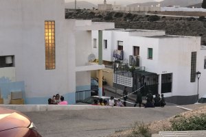 Agentes de la Guardia Civil en la zona del tiroteo.