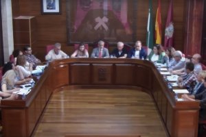 Pleno celebrado este lues en el Ayuntamiento de Vera.