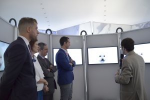 Sheila Moreno. Inauguración de la exposición \"El Ártico se rompe\"