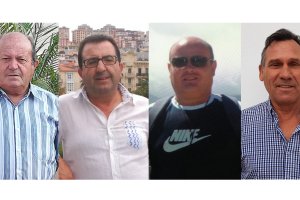 Juan Cervantes (Pozo de la Higuera), Alfonso Serrano (Topares), Pedro Carrasco (Las Norias)  y Juan Velasco (Villaricos).