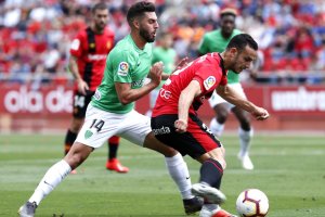 Luis Rioja en una jugada.