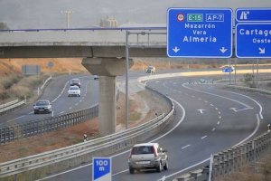 Imagen de archivo de la autopista Vera-Cartagena (AP7).