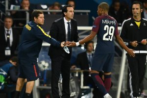 Unai Emery en su etapa en Francia.