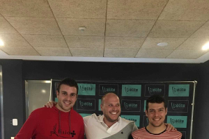 Los vencedores del torneo.