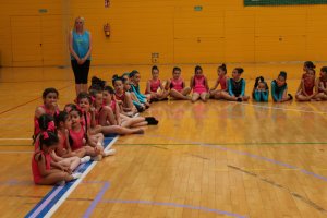 Jóvenes deportistas.