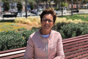 Adriana Valverde, candidata del PSOE de Almería capital.