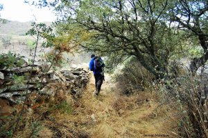 Fotografía cedida por ‘Acción por Almería’ de uno de los senderos que pretende recuperar.