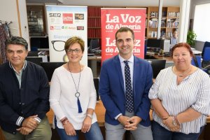 Cuatro de los candidatos a la alcaldía de la capital.