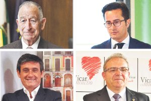 Gabriel Amat, Francisco Góngora, Manuel Cortés y Antonio Bonilla.