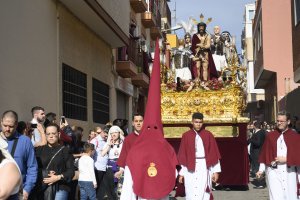 El misterio de Coronación, en la salida de este 2019 por el barrio de Los Molinos.