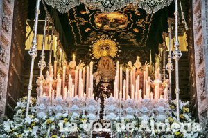 La Esperanza irá el sábado por la mañana hasta la Alcazaba.