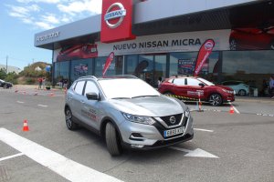 Un circuito con cuatro pruebas a ciegas tuvieron que realizar los participantes.