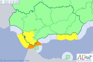 Riesgo mañana en la costa de Almería.