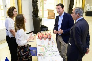 Celebración ayer del ‘Día mundial sin tabaco’.