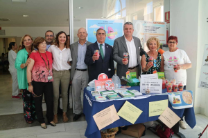 Celebración del día sin tabaco en El Toyo.