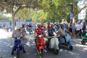 La I Ruta, con salida desde el Parque de Los Periodistas, les llevó hasta el Cabo de Gata.