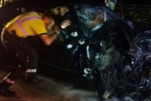 Estado en el que quedó el vehículo.