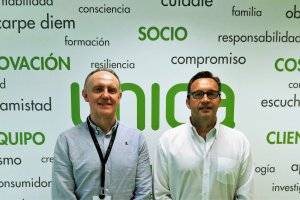 Enrique de los Ríos y Antonio M. Carmona, gerentes de Única y Sunaran