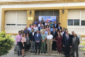 Mandos de la Legión, autoridades políticas y patrocinadores de la prueba