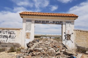 Estado actual de los campos de Barranco Hondo.