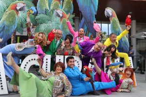 Presentación por parte de La Cubana, ayer en el Auditorio de El Ejido.