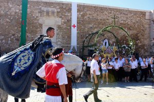 Relación de Moros y Cristianos en el Castillo de San Andrés y ante el Patrón, San Antonio de Padua.