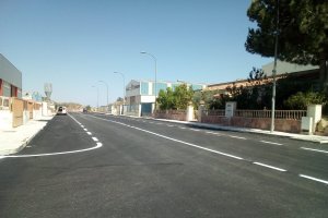 Imagen de los trabajos llevados a cabo en los últimos meses en Olula del Río.