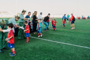 Entrega de medallas.