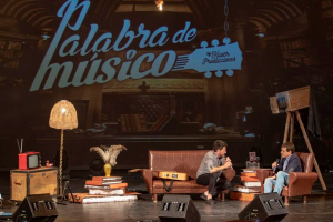 David de María, durante la entrevista.