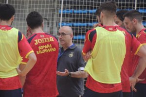 Jordi Ribera, en la pista del Palacio.