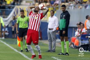 Nano, en el Cádiz-Almería.