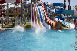 Playasol Aquapark Spa Hotel, con su espectacular parque acuático.
