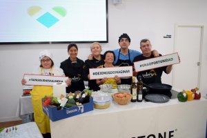 A Toda Vela realizó varios showcooking donde los socios elaboraron algunas de las tapas.