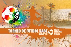 Cartel del evento que se celebra en Roquetas.