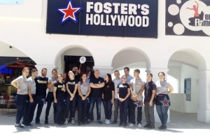 Plantilla del nuevo local abierto en Aguadulce.