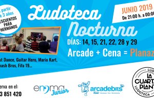 Ludoteca nocturna en la Cuarta Planta de la EMMA.