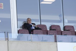 Alfonso García, en el palco.