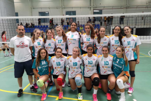 Las jugadoras del Mintonette.