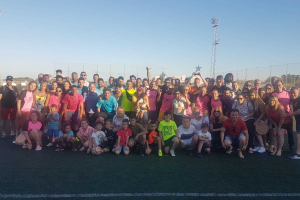 La foto de familia tras la gran final del memorial.