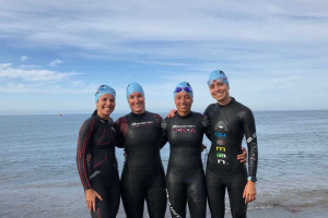 Las campeonas posan tras la conquista.