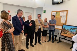 Acto de la donación de la pintura.