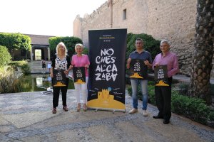 Presentación de las actividades en el Conjunto Monumental de la Alcazaba.