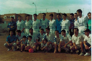 Los protagonistas de aquel ascenso a categoría Nacional.
