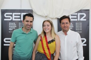 El alcalde de El Ejido y la Reina de las Fiestas 2019 han sido protagonistas en la Cadena SER.