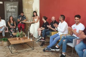 Un momento del coloquio celebrado esta mañana.