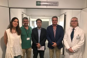 Interior del Hospital Materno-Infantil.