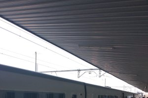 El Talgo, el lunes en Linares-Baeza.