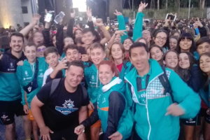 Los equipos del Mintonette Almería ya están en Portugal.